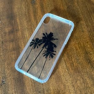 iPhone XR Palm Tree Clear Case